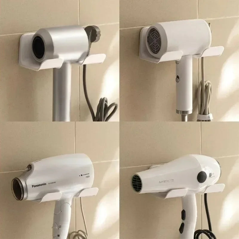Hair Dryer Stand Holder Wall Mounted