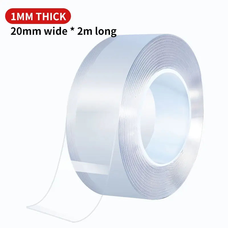 Double Sided Tape Transparent Waterproof Strong Reusable