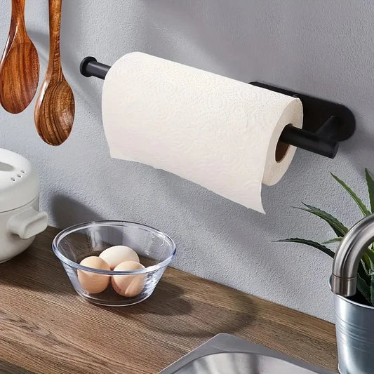 Self Adhesive Paper Towel Holder for Kitchen Cabinet,Bathroom Tissue and Towel Holder