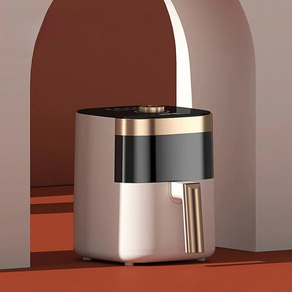 Air fryer - Home-use 5L large-capacity fryer, intelligent baking machine, multi-functional electric fryer, oven