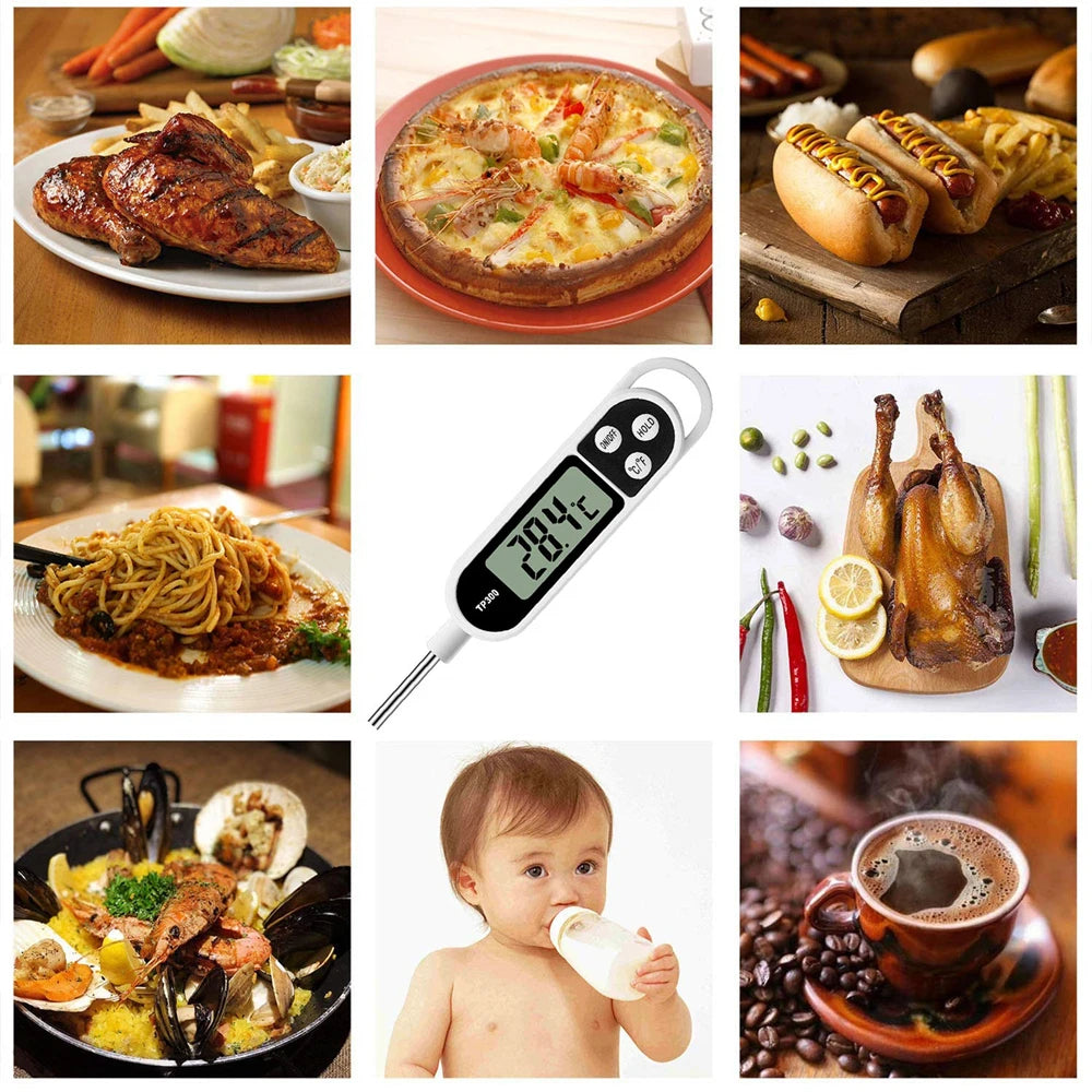 Food Thermometer TP300 Digital Kitchen Thermometer For Meat Cooking