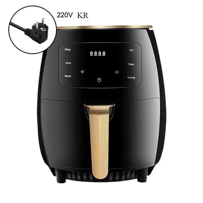 6L Air Fryer Multi-functional Intelligent Touch Screen Oven Large Capacity Electro Mechanical  Deep Fryer for Home  Airfryer