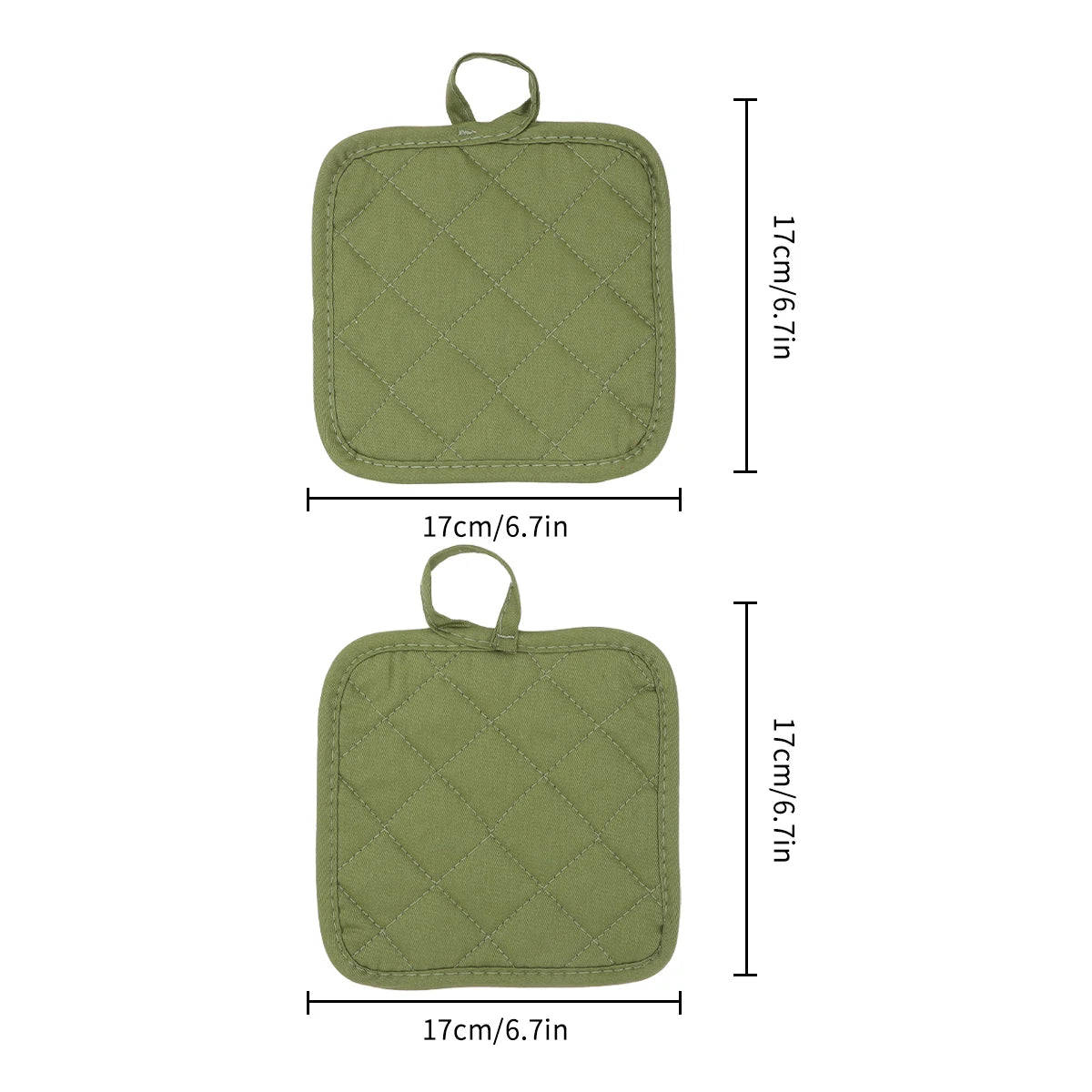 Oven glove four piece set, insulated, heat-resistant, microwave oven gloves, kitchen cooking insulated gloves, baking tools