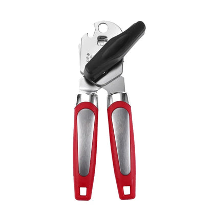 Can Opener Manual, Handheld Strong Heavy Duty Stainless Steel Can Opener