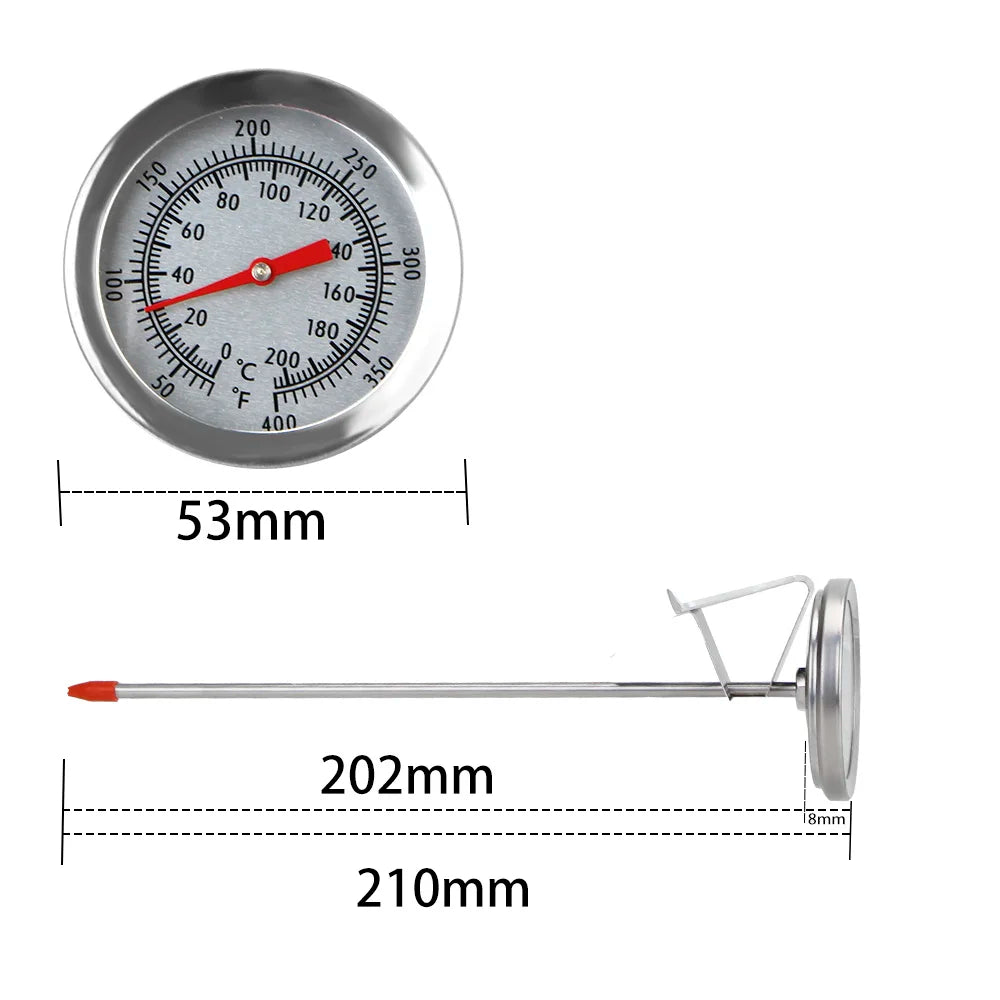 Kitchen Tools 0~200℃ Cooking Temperature Meter Stainless Steel Probe Thermomete