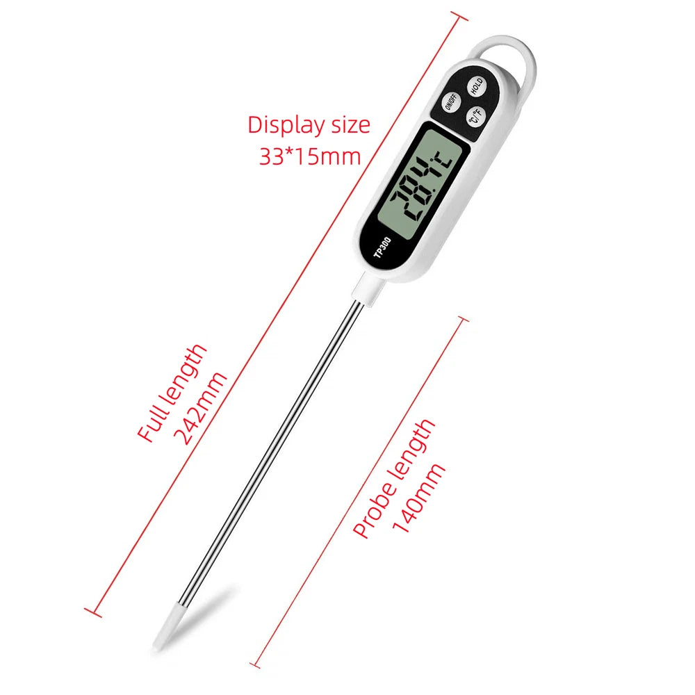 Food Thermometer TP300 Digital Kitchen Thermometer For Meat Cooking