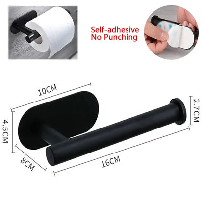 Self Adhesive Paper Towel Holder for Kitchen Cabinet,Bathroom Tissue and Towel Holder