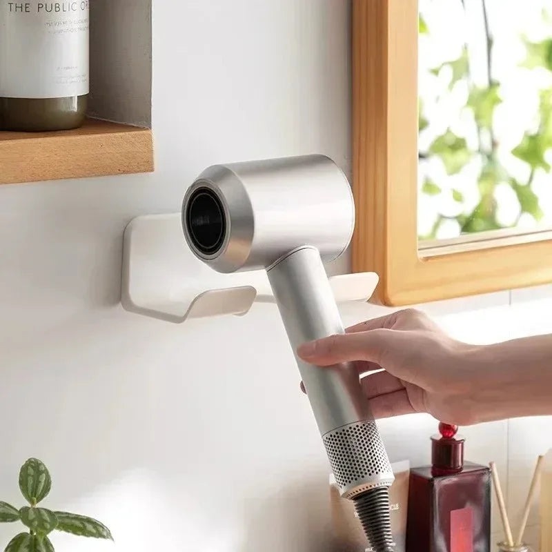 Hair Dryer Stand Holder Wall Mounted