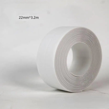 Roll Of Three Meters Two Pvc Waterproof And Anti-Mildew Seam Adhesive, Suitable For Kitchen, Bathroom, Toilet, Corner Gap