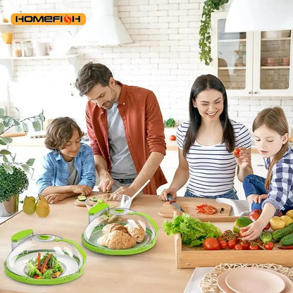 Microwave Food Cover Clear Microwave Splash Guard with Steamer and Handle