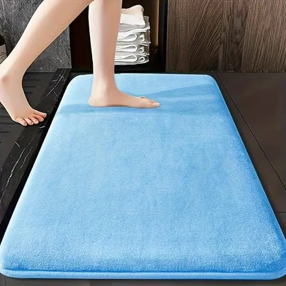 Solid Bathroom Non Slip Quick Drying Door Mat