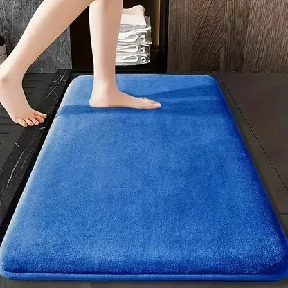 Solid Bathroom Non Slip Quick Drying Door Mat
