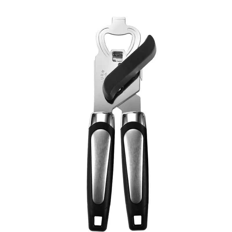 Can Opener Manual, Handheld Strong Heavy Duty Stainless Steel Can Opener