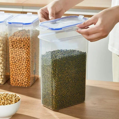 Food Storage Containers with Lids Stackable Treat Box Containers for Kitchen Pantry Organization