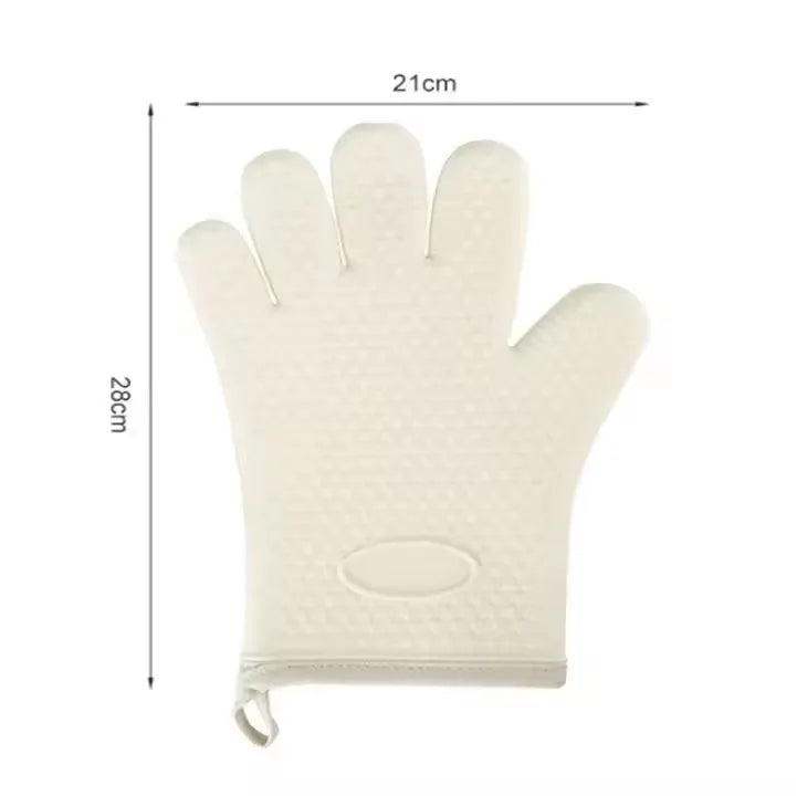 Oven Baking Gloves Oven Mitts Microwave Oven Gloves High-temperature Kitchen Baking Tools Bakeware Resistant Gloves