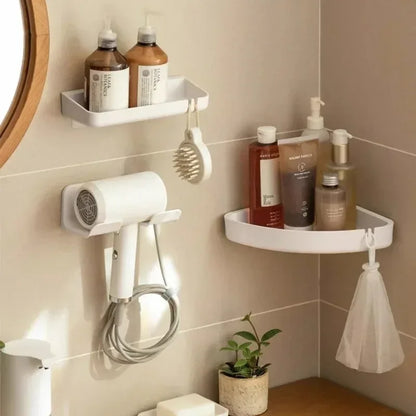 Hair Dryer Stand Holder Wall Mounted
