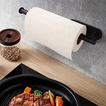 Self Adhesive Paper Towel Holder for Kitchen Cabinet,Bathroom Tissue and Towel Holder