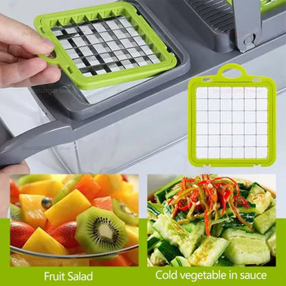 14/16 piece Portable Vegetable Chopper Cutting Tool